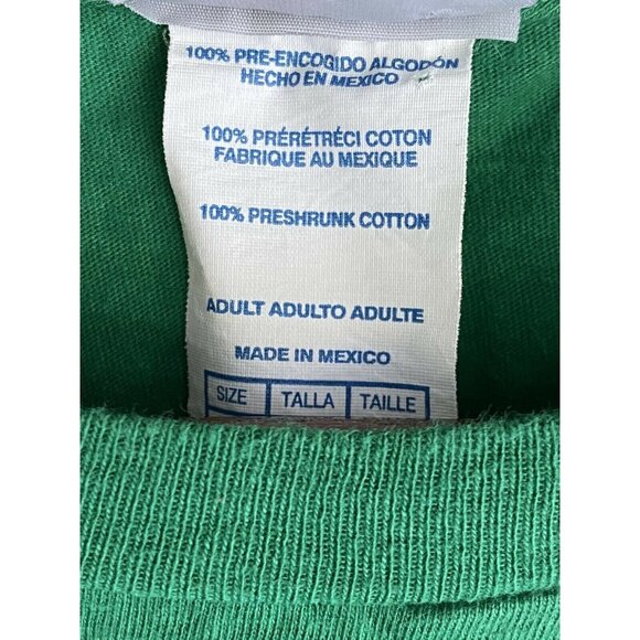 Boston Red Sox Green S/S T-Shirt Men's Size L Large Gildan MLB Cotton - Picture 4 of 5